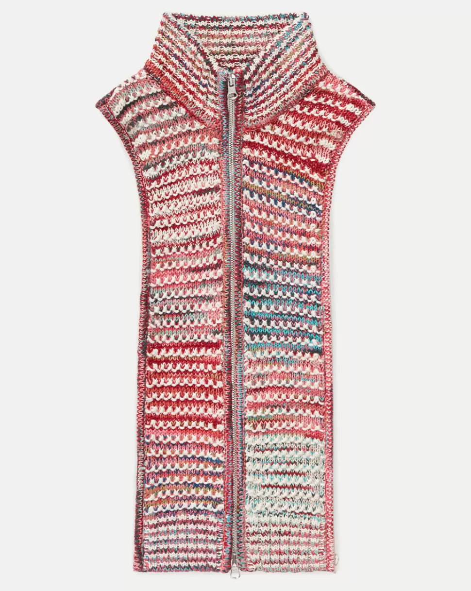 Veronica Beard Clothing | Dickeys>Atiana Pink-Multi Knit Dickey Pink Multi