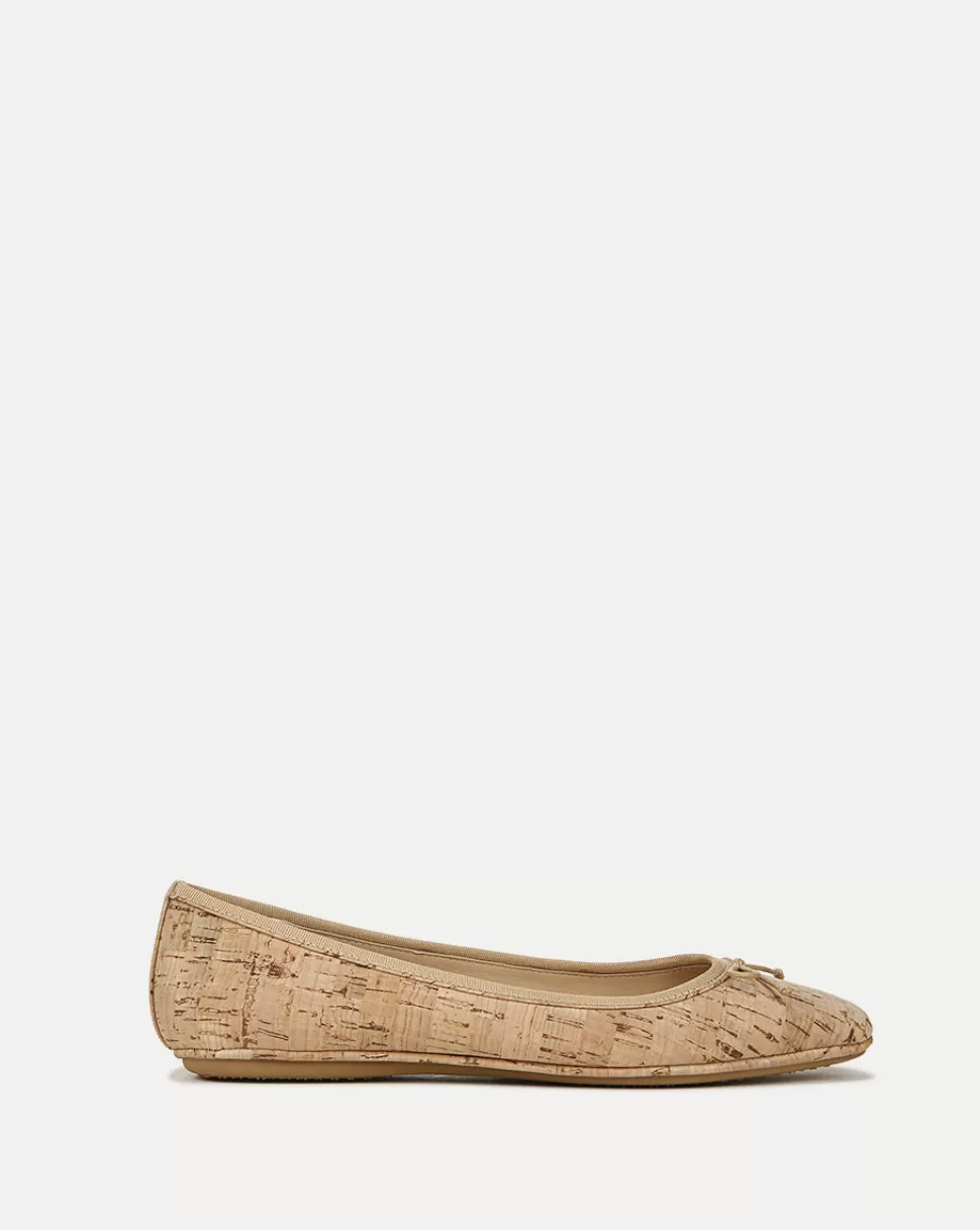 Veronica Beard Shoes | All Shoes>Beatrix Cork Ballet Flat Natural