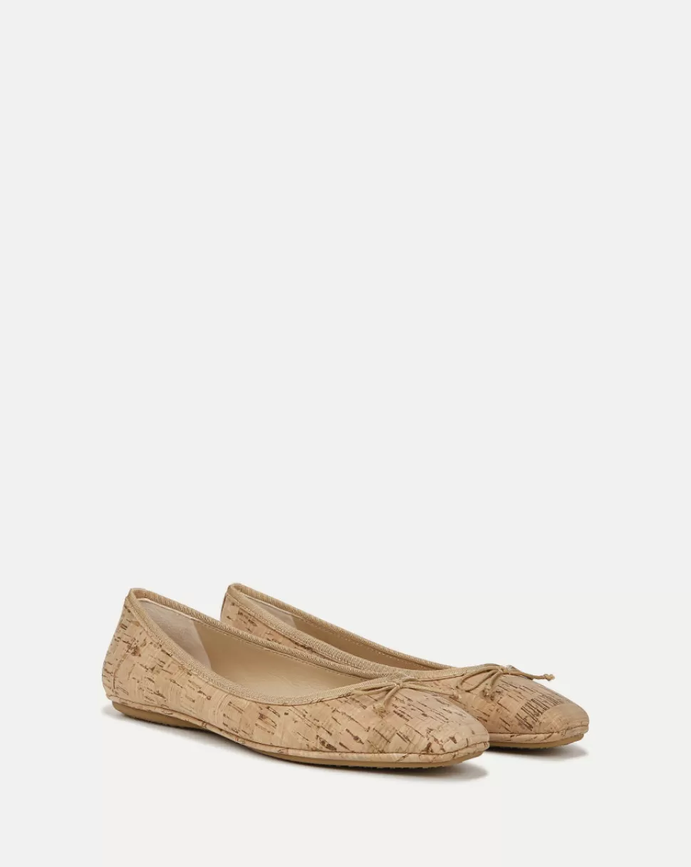 Veronica Beard Shoes | All Shoes>Beatrix Cork Ballet Flat Natural