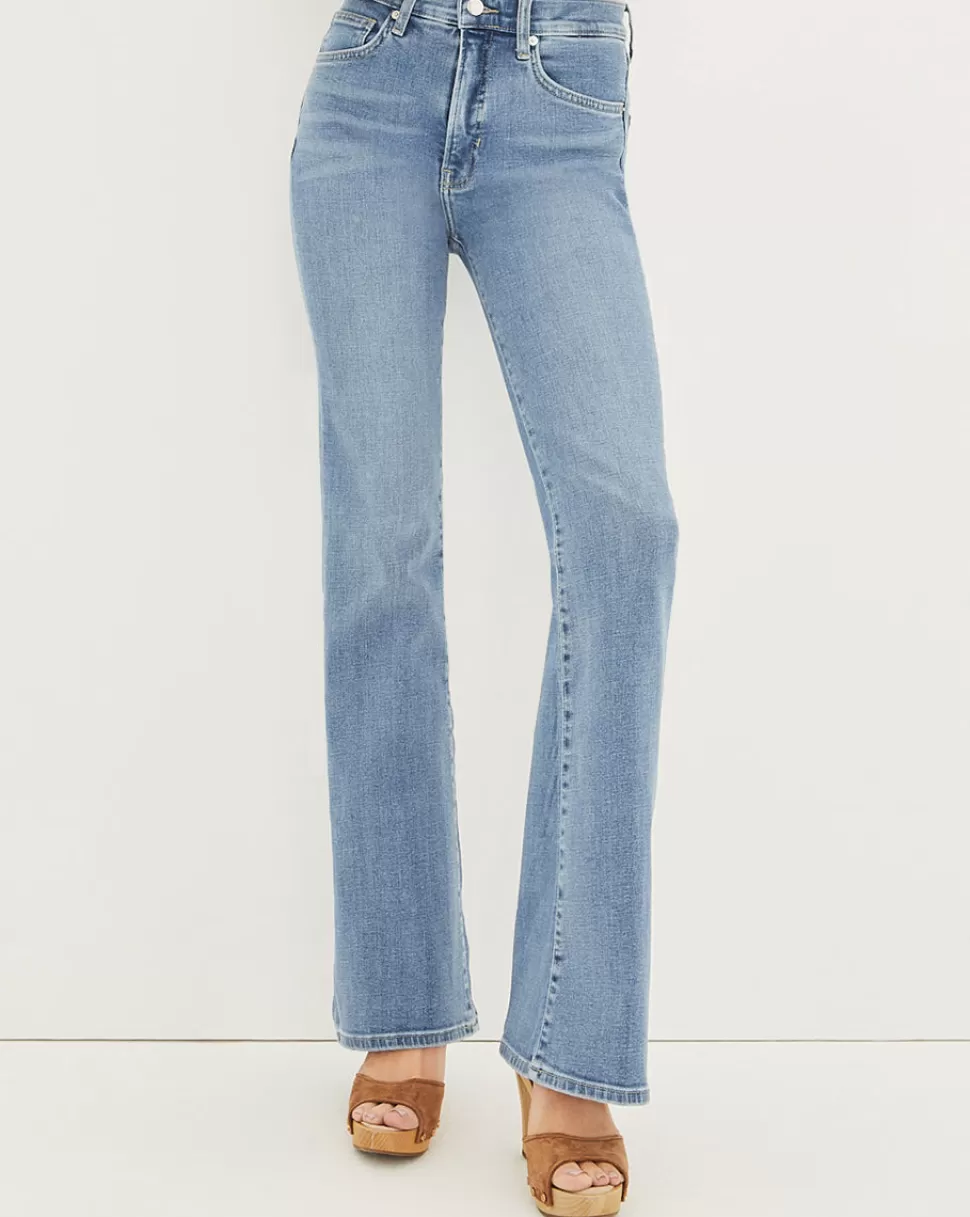 Veronica Beard Jeans>Beverly High Rise Skinny Flare Iceberg