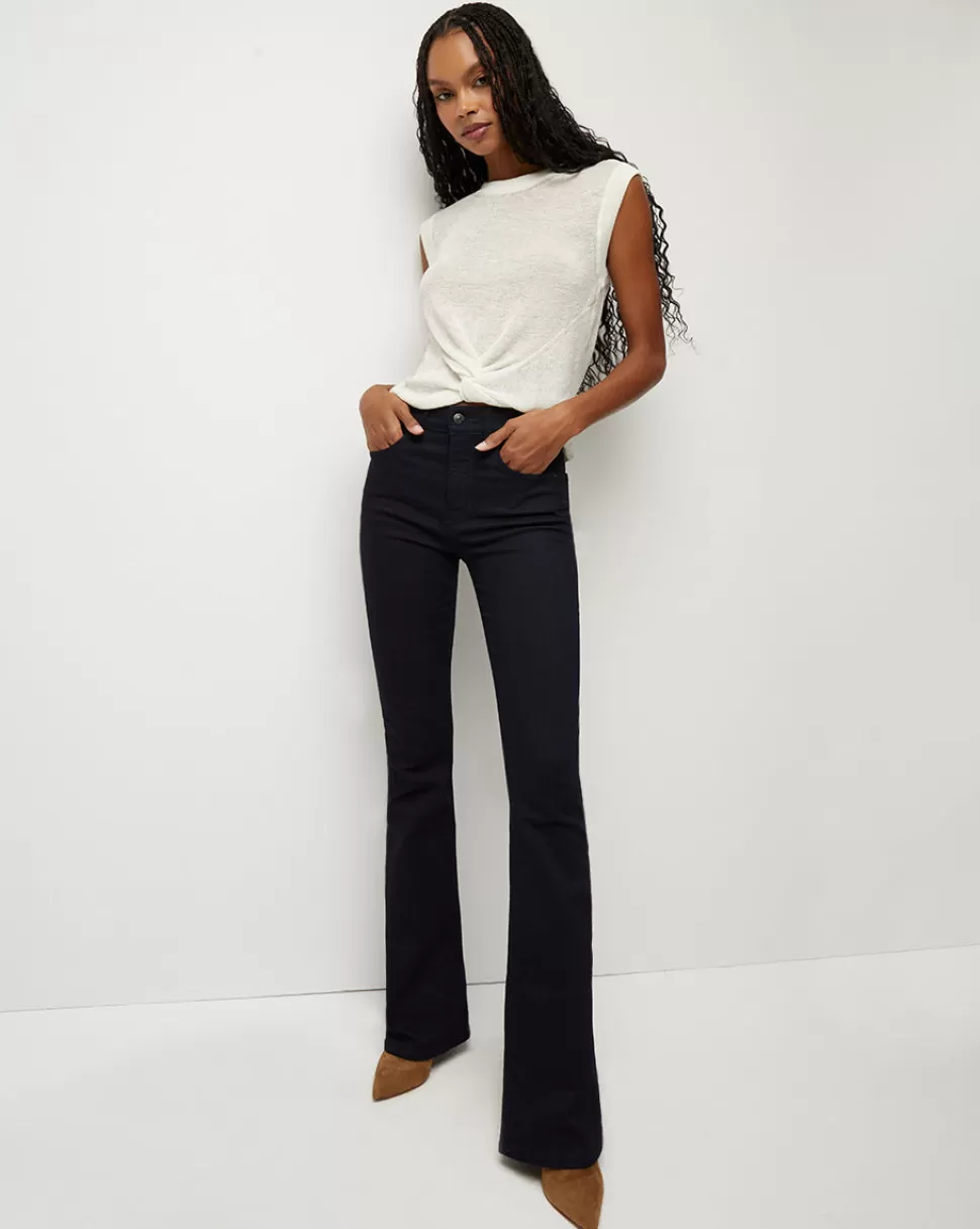 Veronica Beard Jeans | Extended Sizing>Beverly Skinny-Flare Jean Extended Indigo