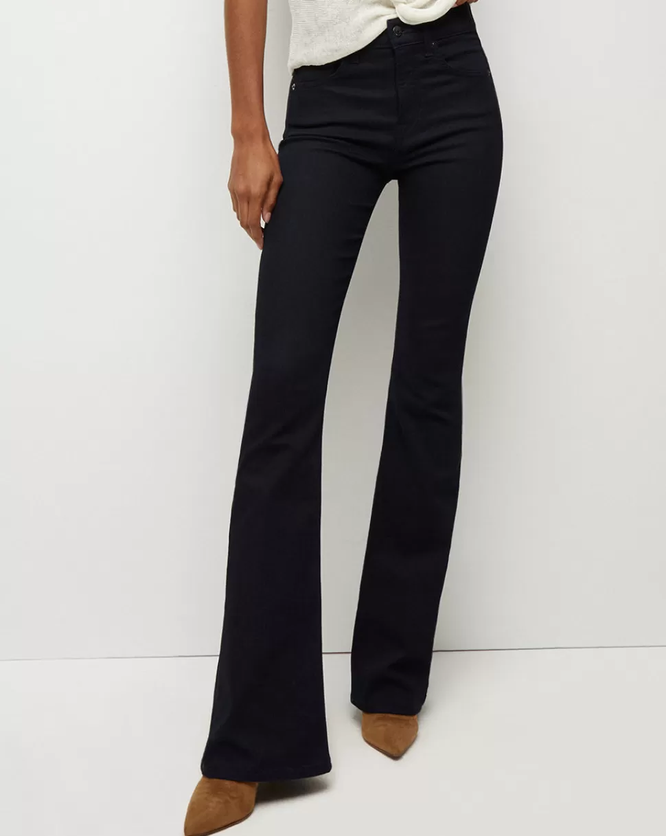 Veronica Beard Jeans | Extended Sizing>Beverly Skinny-Flare Jean Extended Indigo