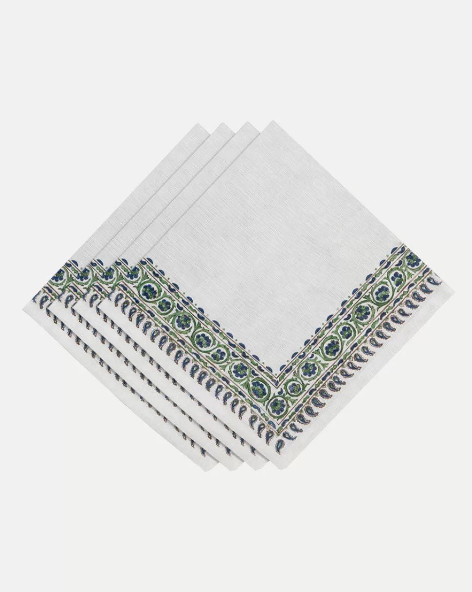 Veronica Beard Tabletop>Bohemian Vine Napkin Set Multi