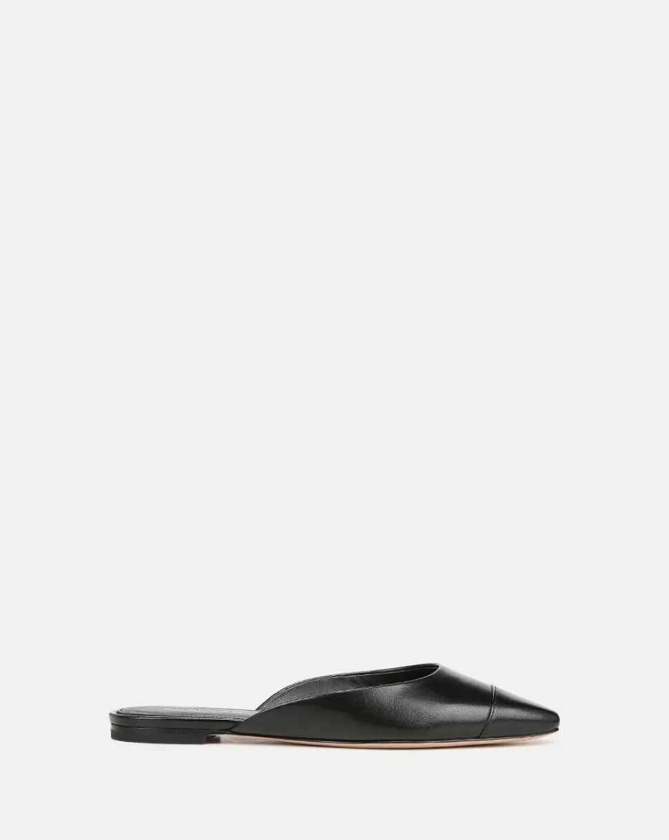 Veronica Beard Shoes | All Shoes>Carlotta Leather Flat Black