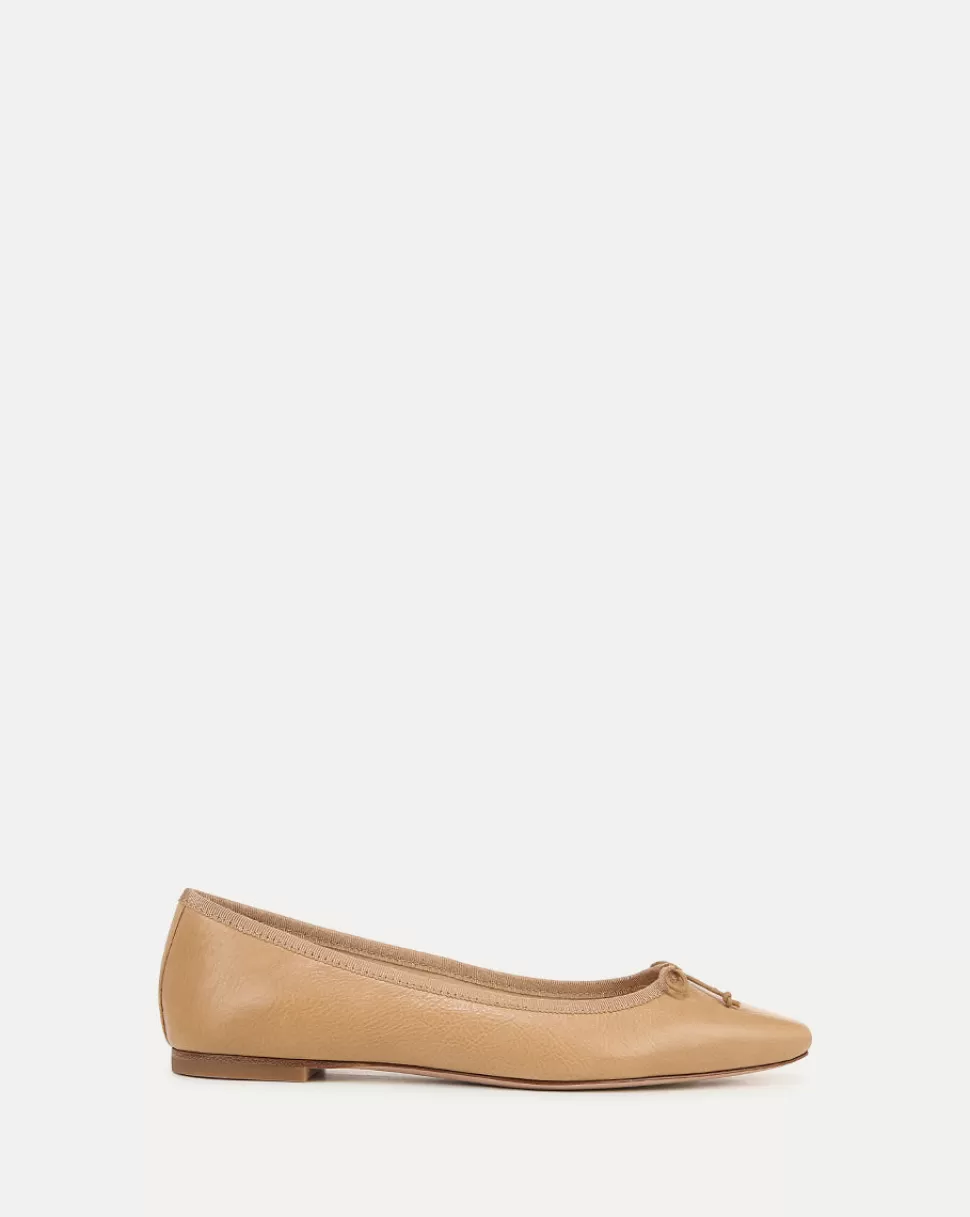 Veronica Beard Shoes | All Shoes>Catherine Leather Ballet Flat Natural