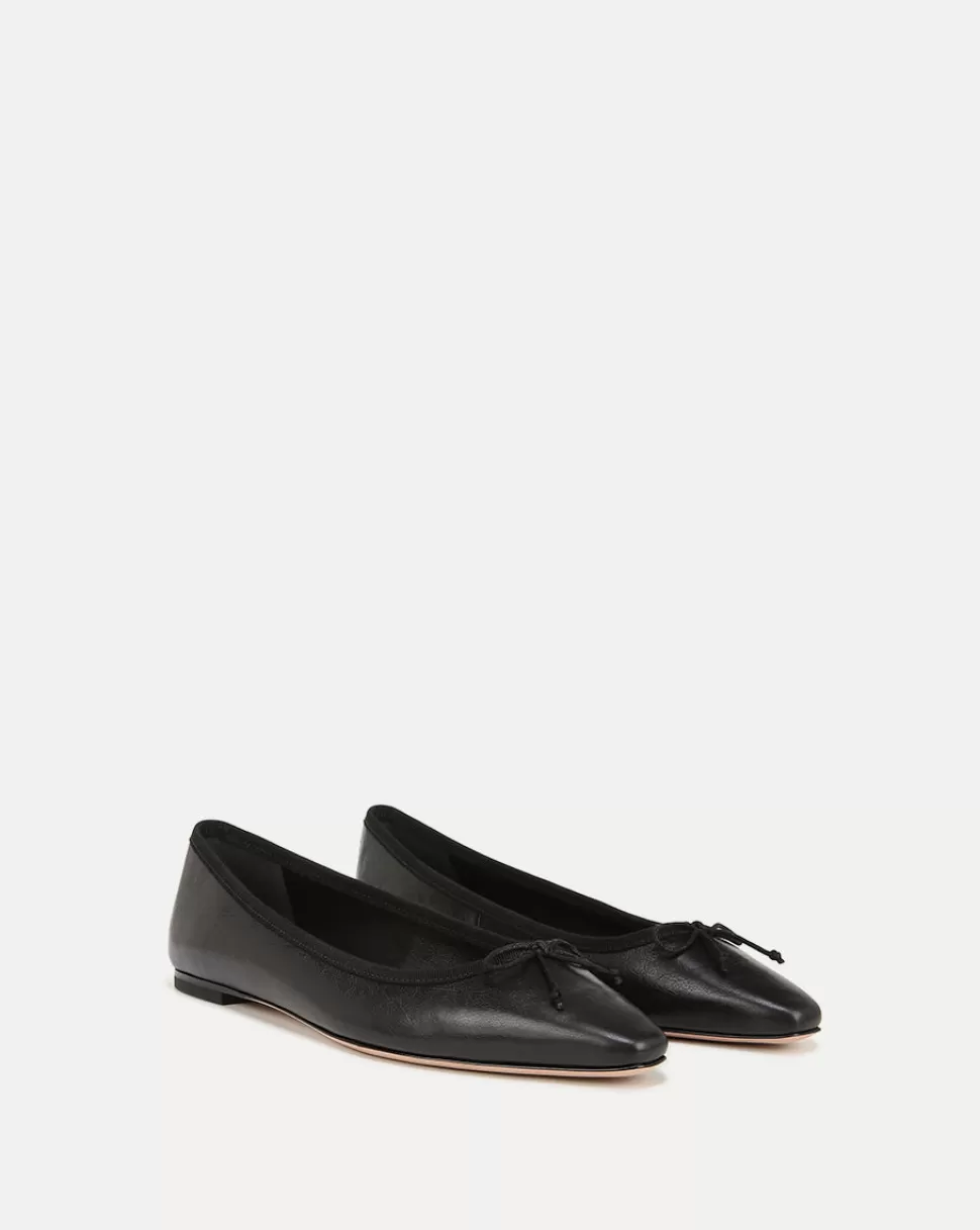 Veronica Beard Shoes | All Shoes>Catherine Leather Ballet Flat Black