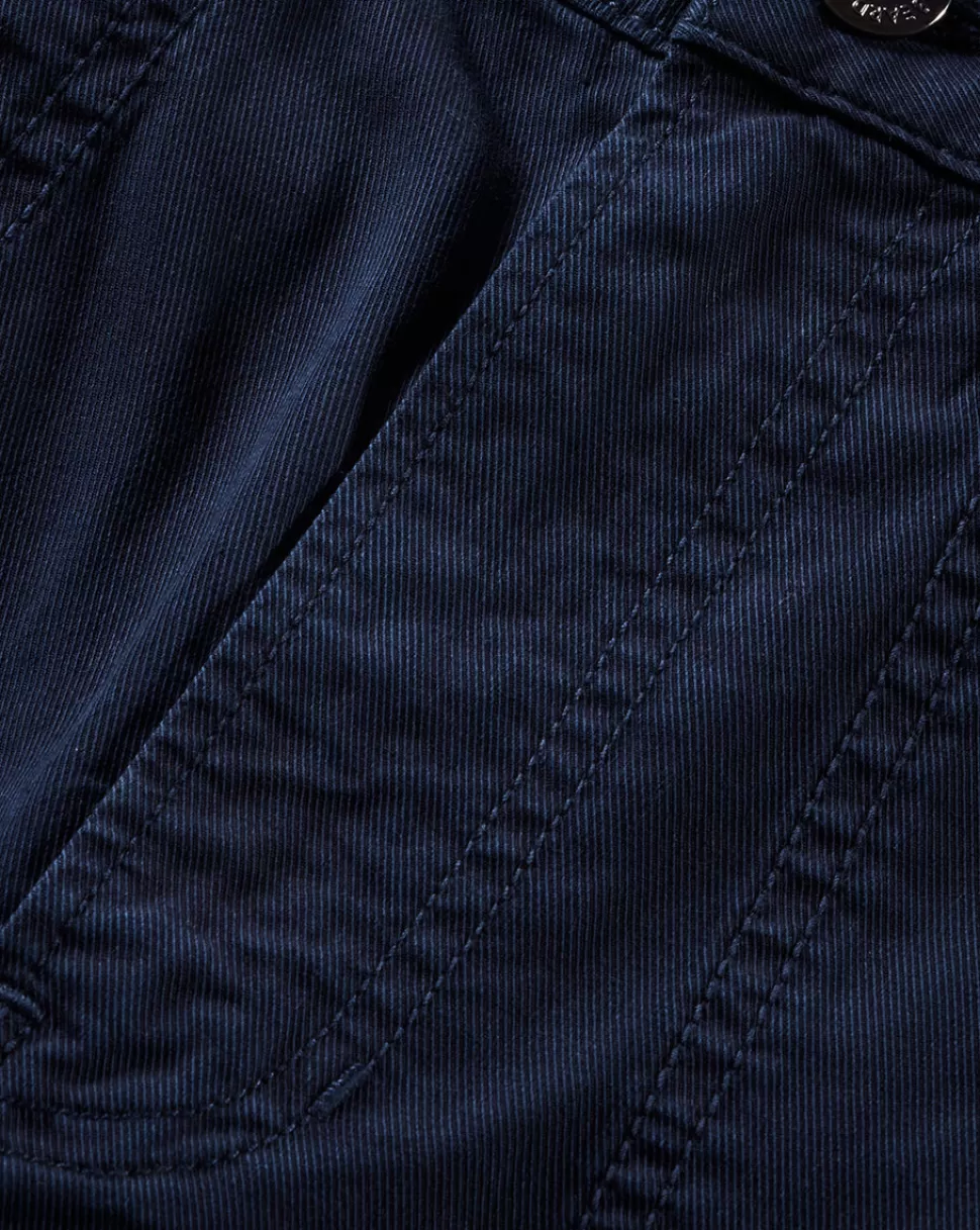 Veronica Beard Clothing | Pants>Crosbie Cropped Wide-Leg Pant Navy
