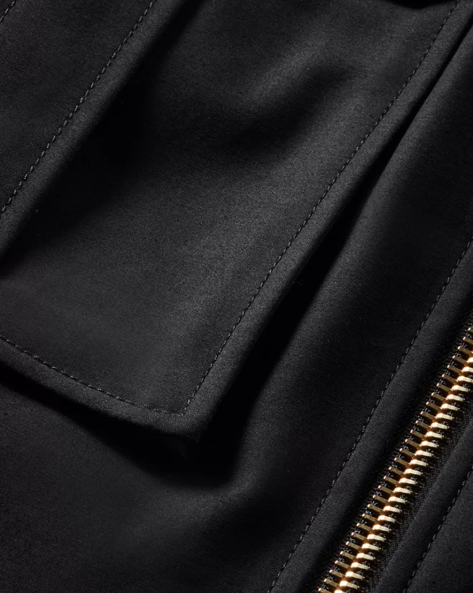Veronica Beard Clothing | Skirts & Shorts>Dallas Midi Cargo Skirt Black