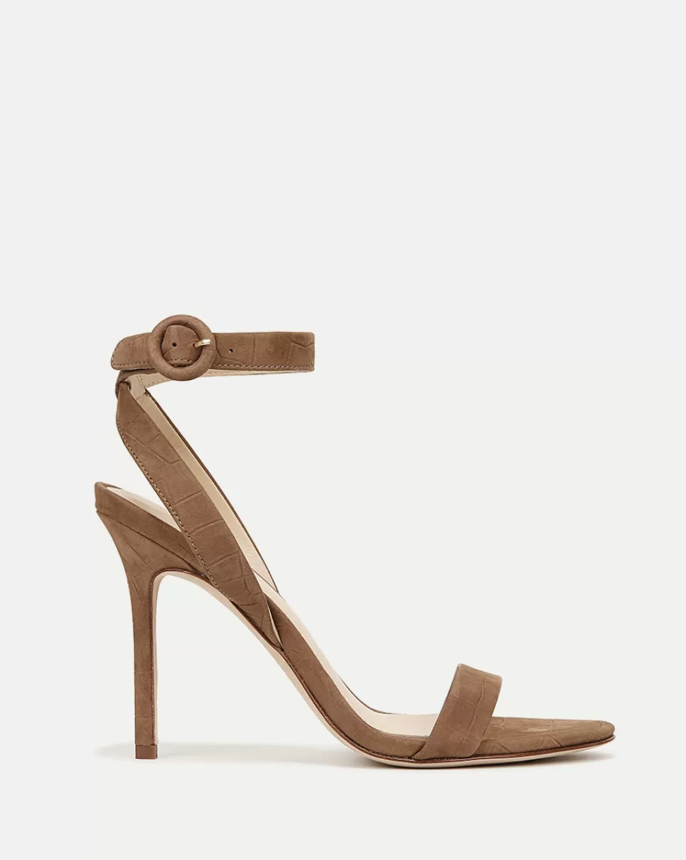 Veronica Beard Shoes | All Shoes>Darcelle Ankle-Strap Stiletto Heel Cedar