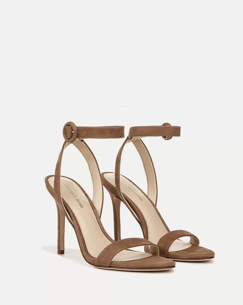 Veronica Beard Shoes | All Shoes>Darcelle Ankle-Strap Stiletto Heel Cedar