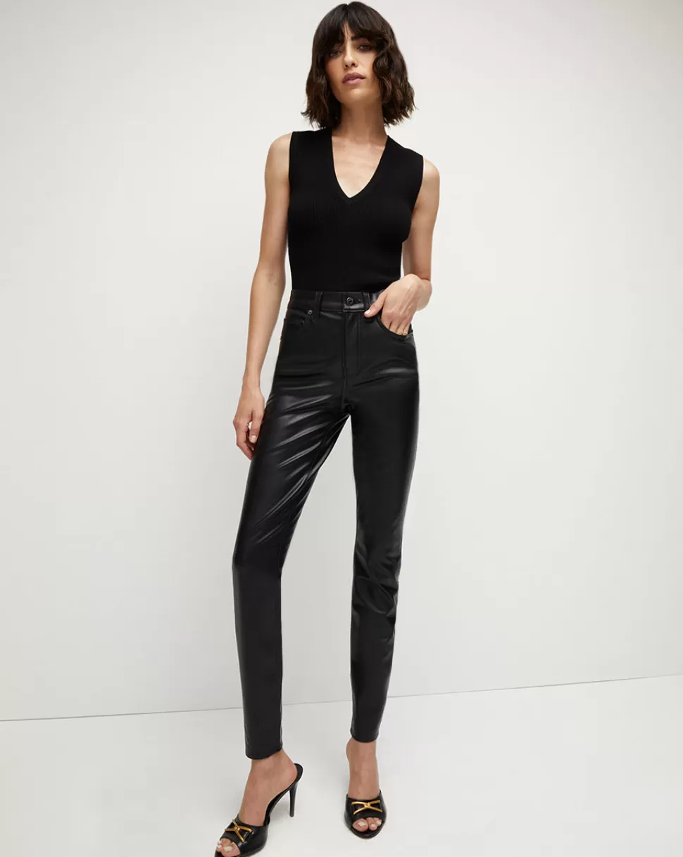 Veronica Beard Jeans | Pants>Debbie Skinny Vegan Leather Pant Black