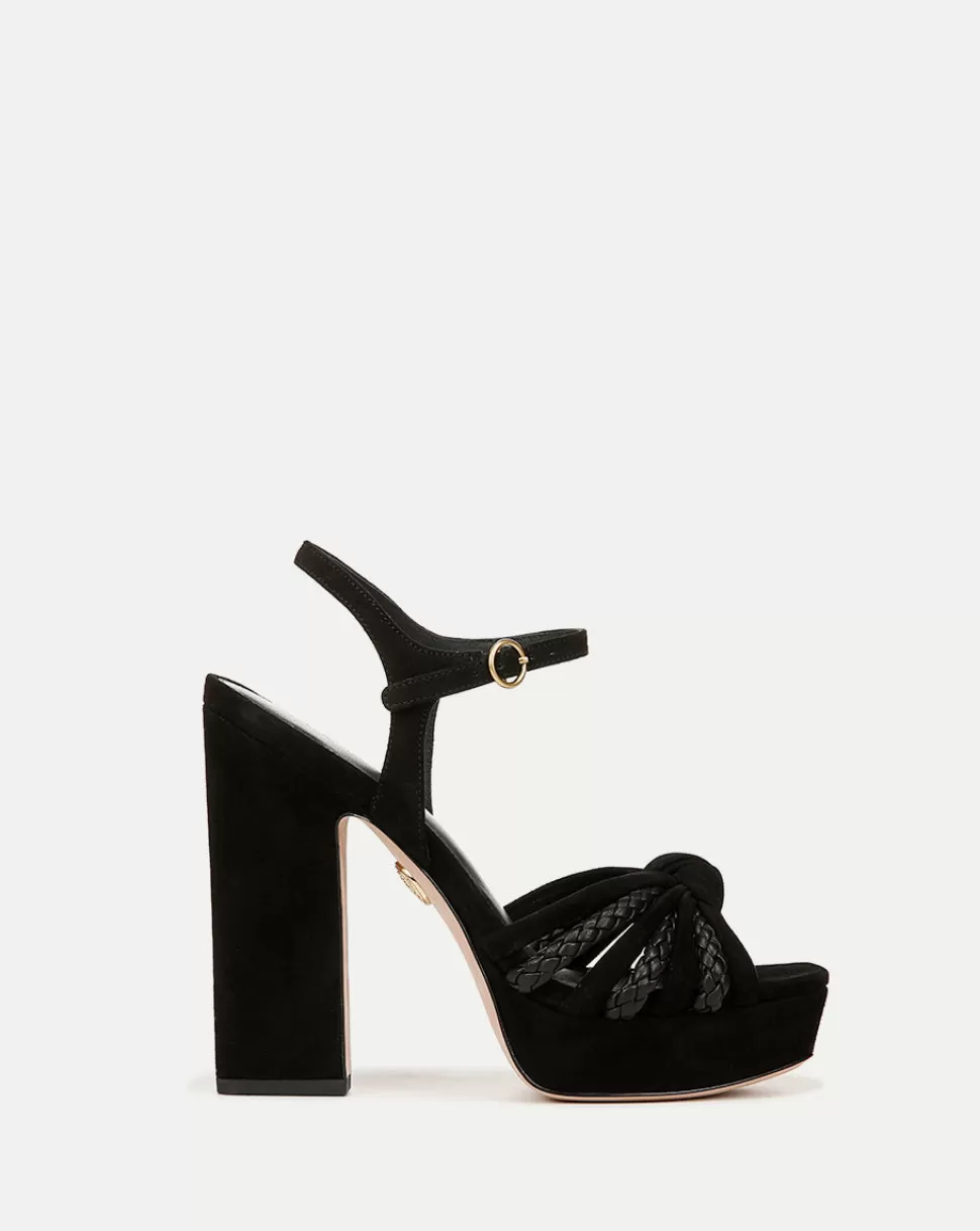 Veronica Beard Shoes | All Shoes>Flavia Platform Sandal Heel Black