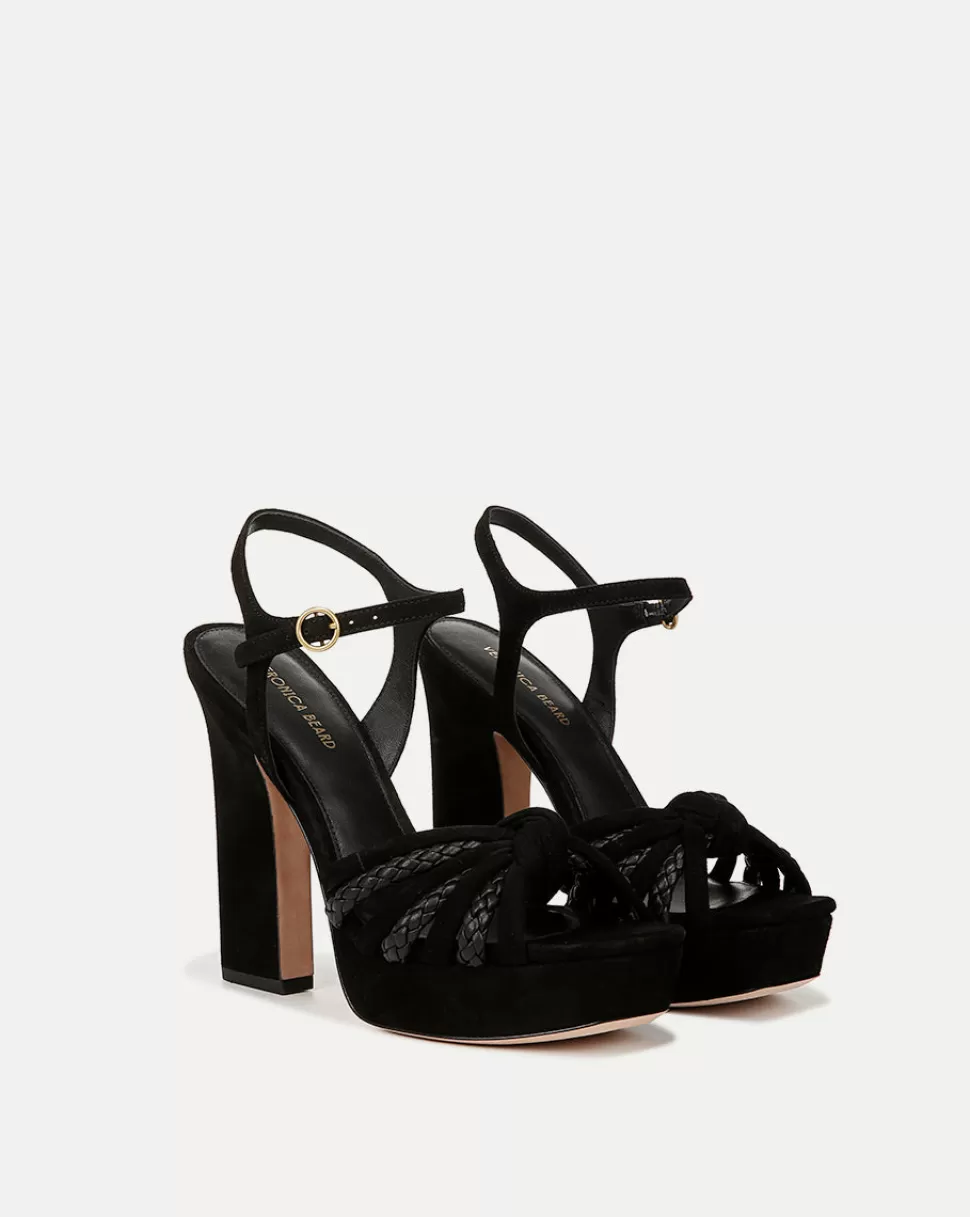 Veronica Beard Shoes | All Shoes>Flavia Platform Sandal Heel Black