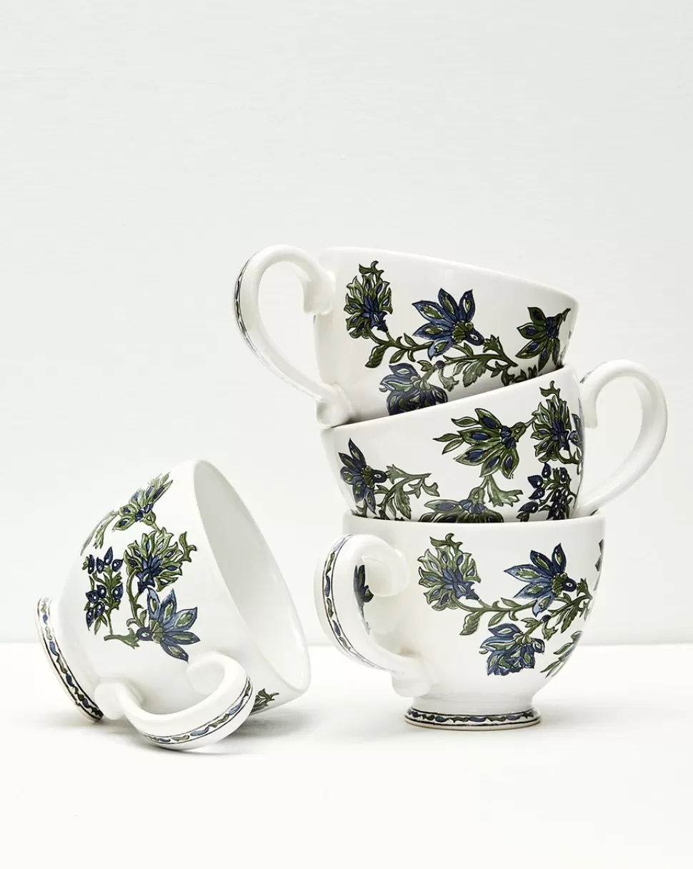 Veronica Beard Tabletop>Floral Coffee/Tea Cup Multi