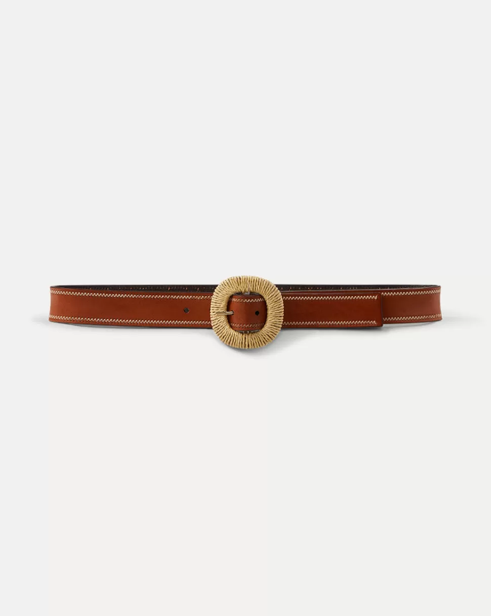 Veronica Beard Home & Accessories | Accessories>Francesca Belt Brown