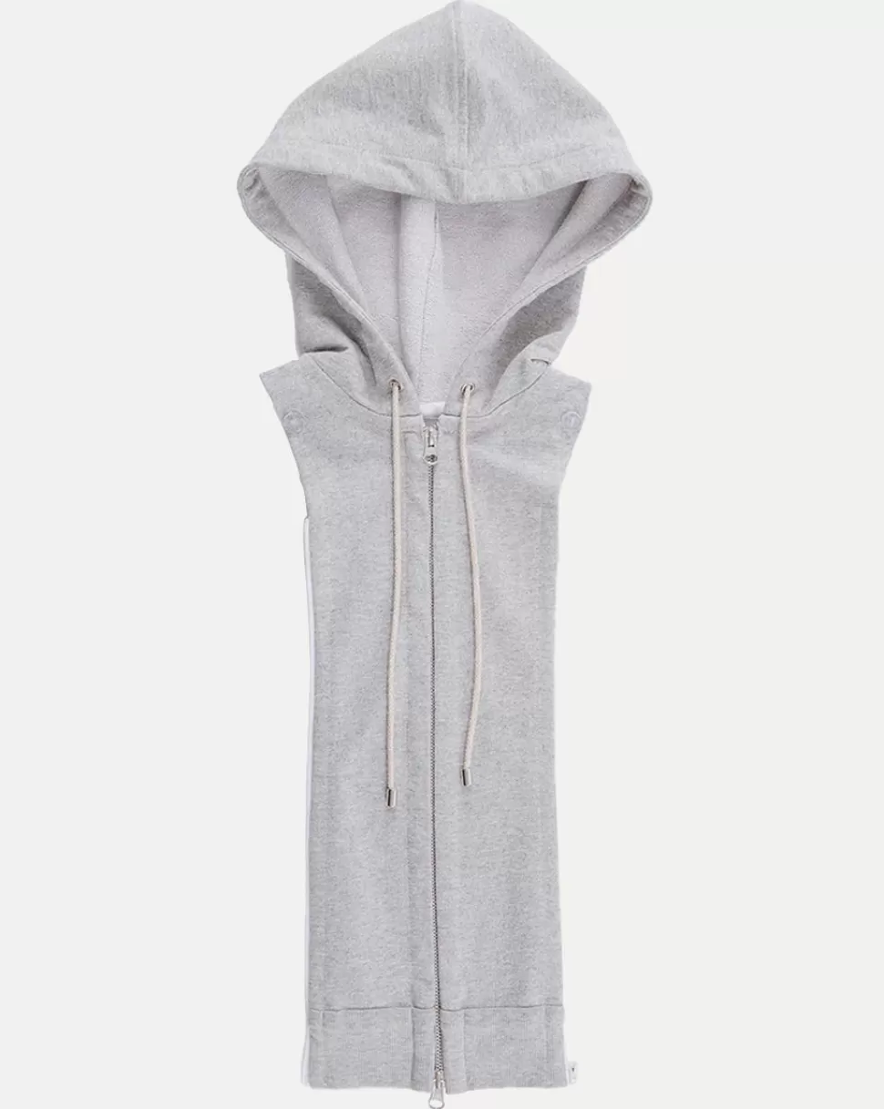 Veronica Beard Best Sellers | Dickeys>French Terry Hoodie Dickey Heather Grey