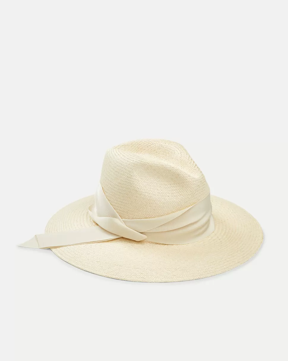 Veronica Beard Home & Accessories | Accessories>Gardenia Hat Natural Multi