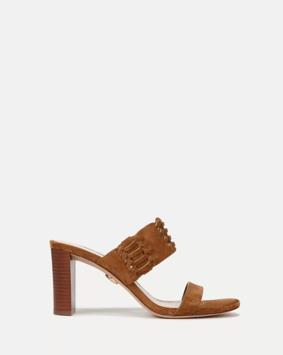 Veronica Beard Shoes | All Shoes>Georgie Suede Sandal Hazelwood