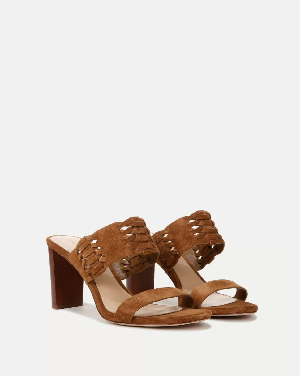 Veronica Beard Shoes | All Shoes>Georgie Suede Sandal Hazelwood