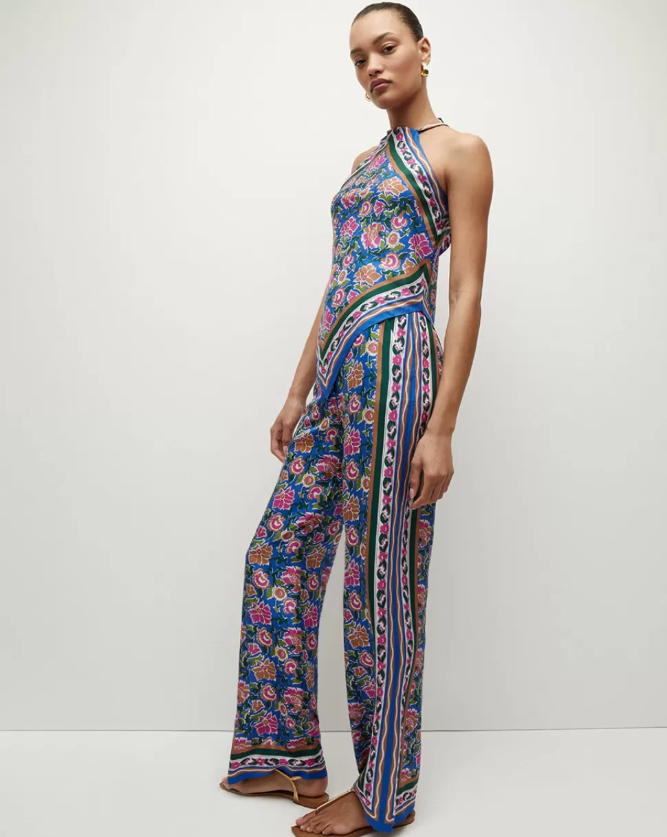 Veronica Beard Pants | Matching Sets>Grigore Floral Pant Sarong Floral Print