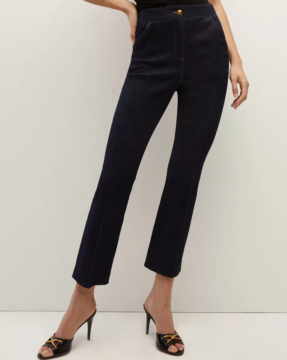 Veronica Beard Best Sellers | Pants>Kimra Denim Pant Dark Oxford