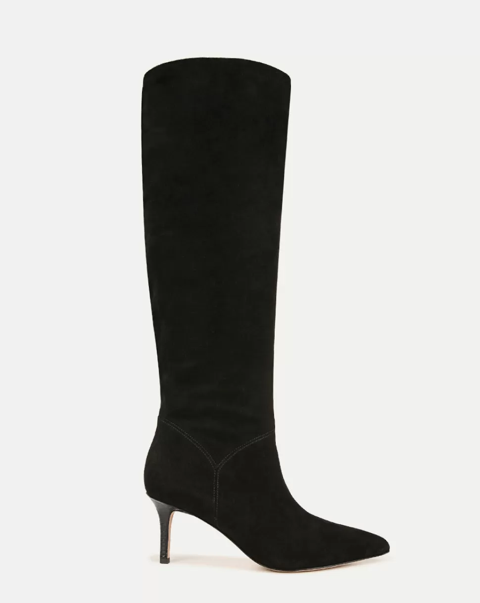 Veronica Beard Shoes | All Shoes>Lexington Suede Boot Black