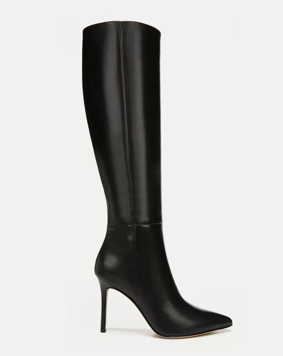 Veronica Beard Extended Sizing | Shoes>Lisa Leather Tall Boot Wide-Calf Black