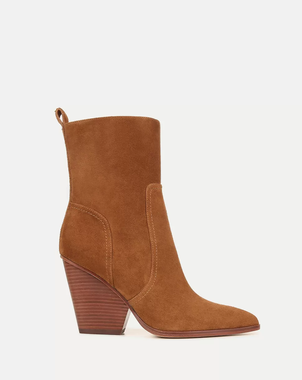Veronica Beard Shoes | All Shoes>Logan Suede Bootie Hazelwood