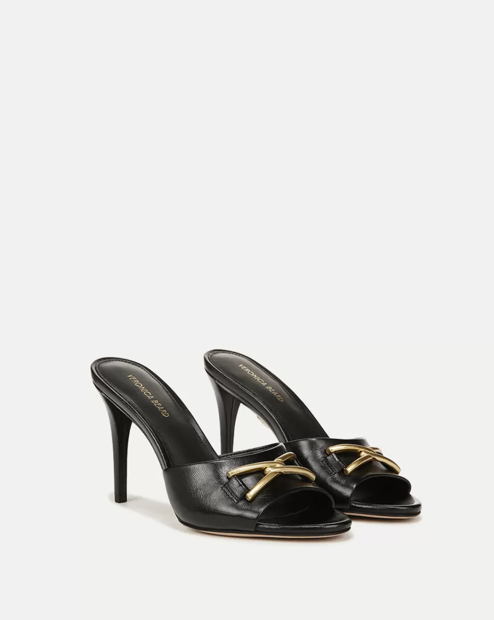 Veronica Beard Shoes | All Shoes>Mirren Open-Toe Mule Black