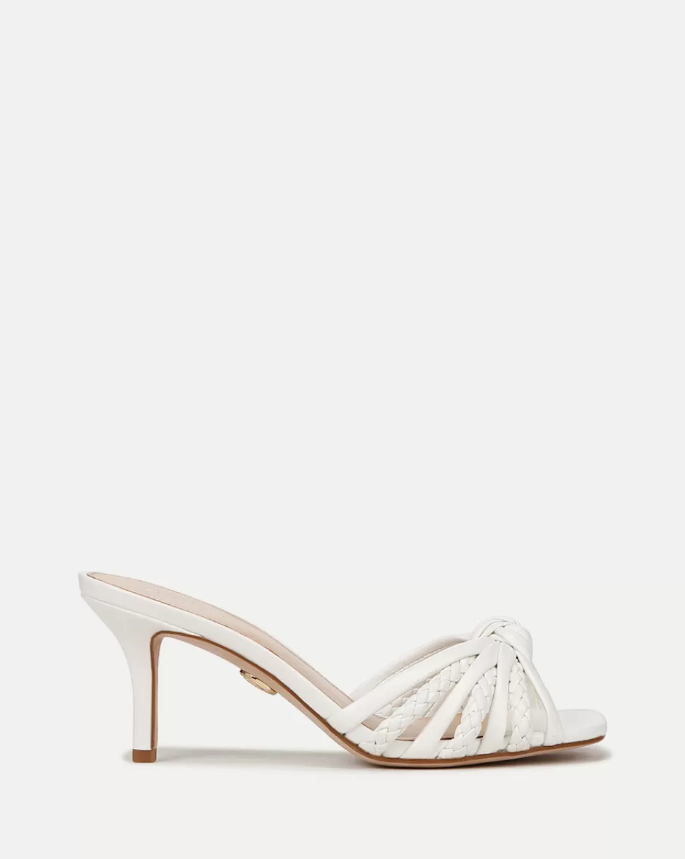 Veronica Beard Shoes | All Shoes>Misa White Front-Knot Braided Sandals Coconut