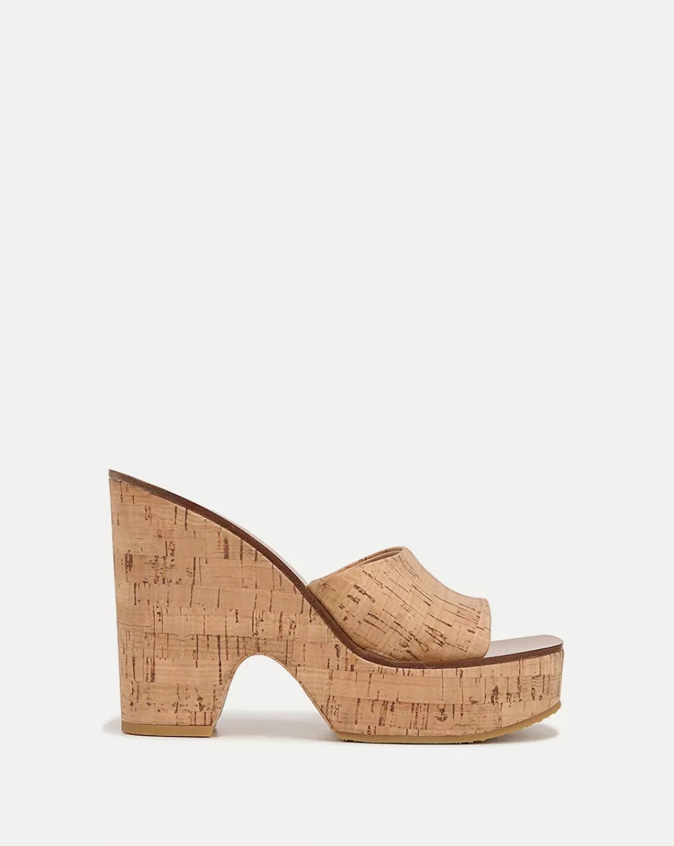 Veronica Beard Shoes | All Shoes>Paulita Cork Wedge Sandal Natural