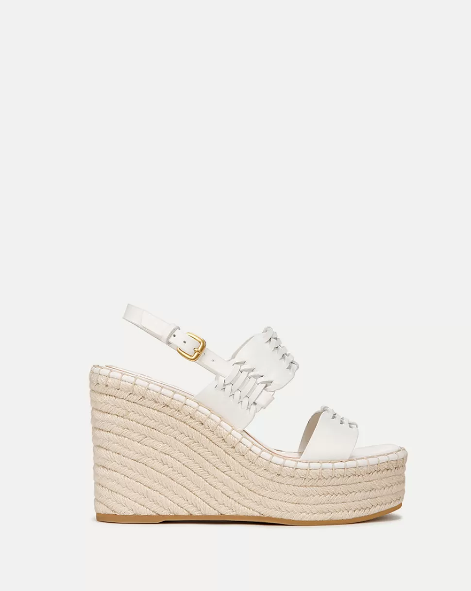 Veronica Beard Shoes | All Shoes>Riya Raffia Wedge Sandal Coconut