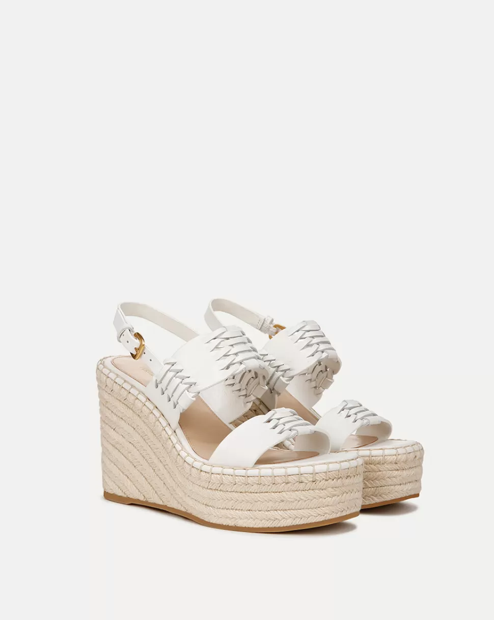 Veronica Beard Shoes | All Shoes>Riya Raffia Wedge Sandal Coconut