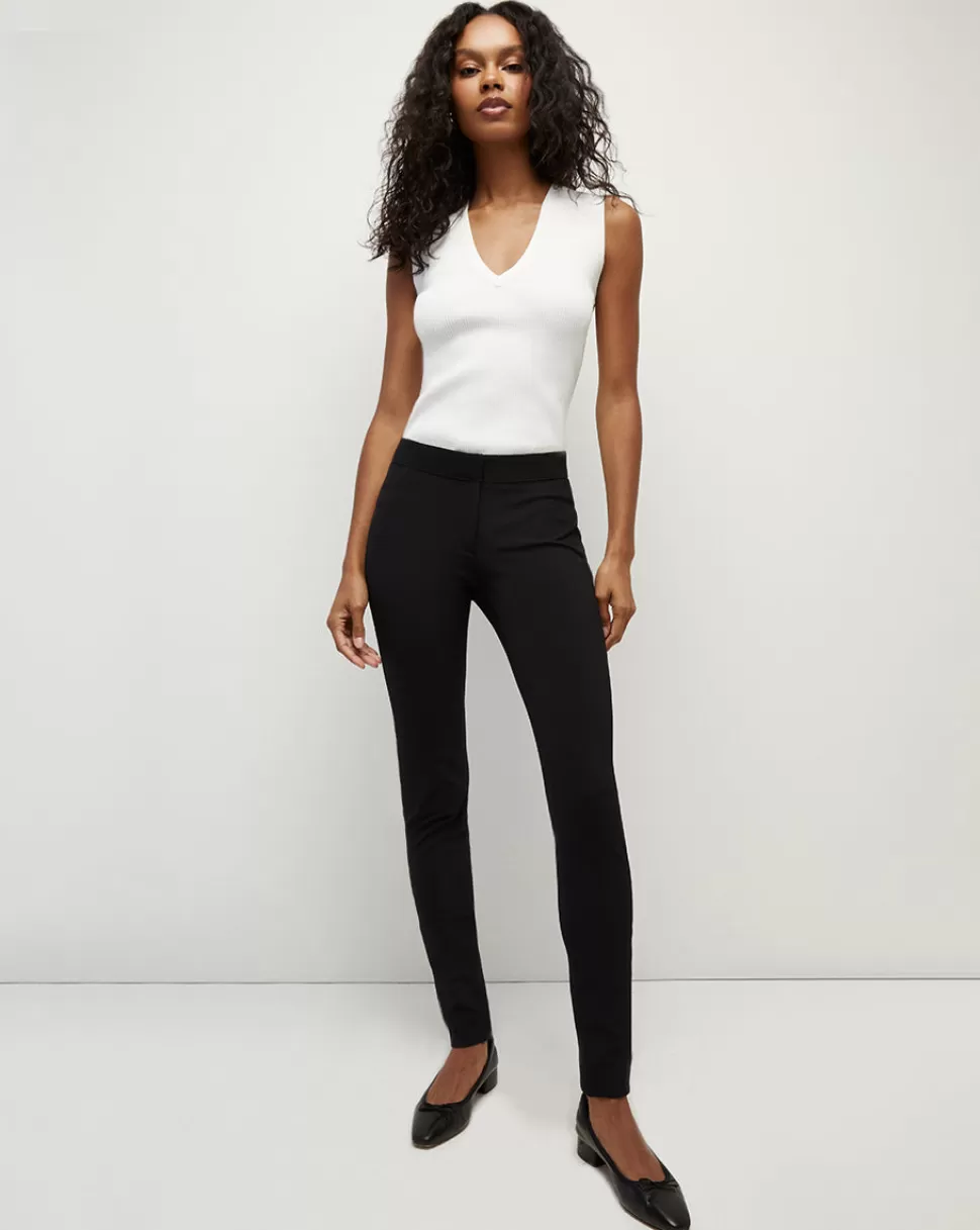 Veronica Beard Pants | Extended Sizing>Stretch Scuba Leggings Black