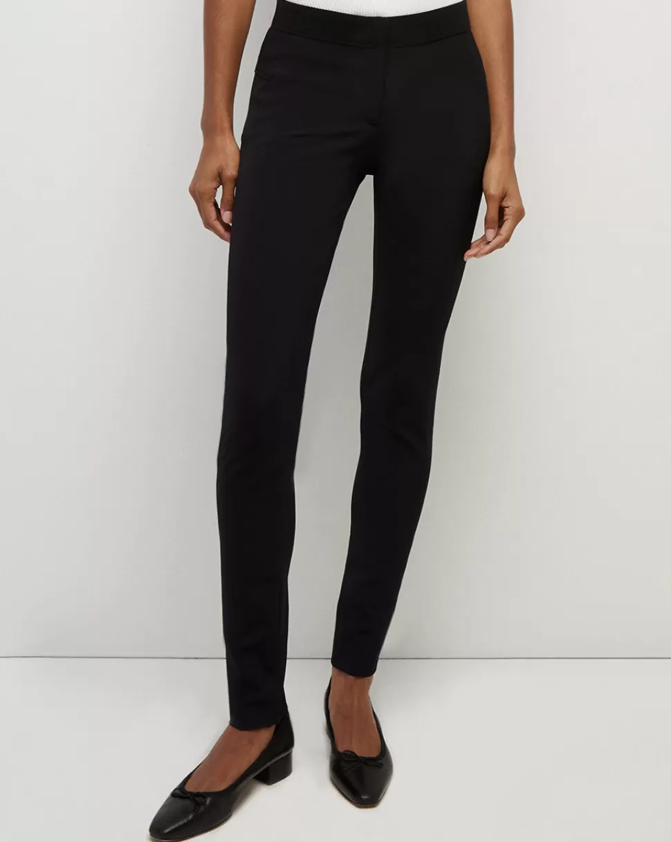 Veronica Beard Pants | Extended Sizing>Stretch Scuba Leggings Black